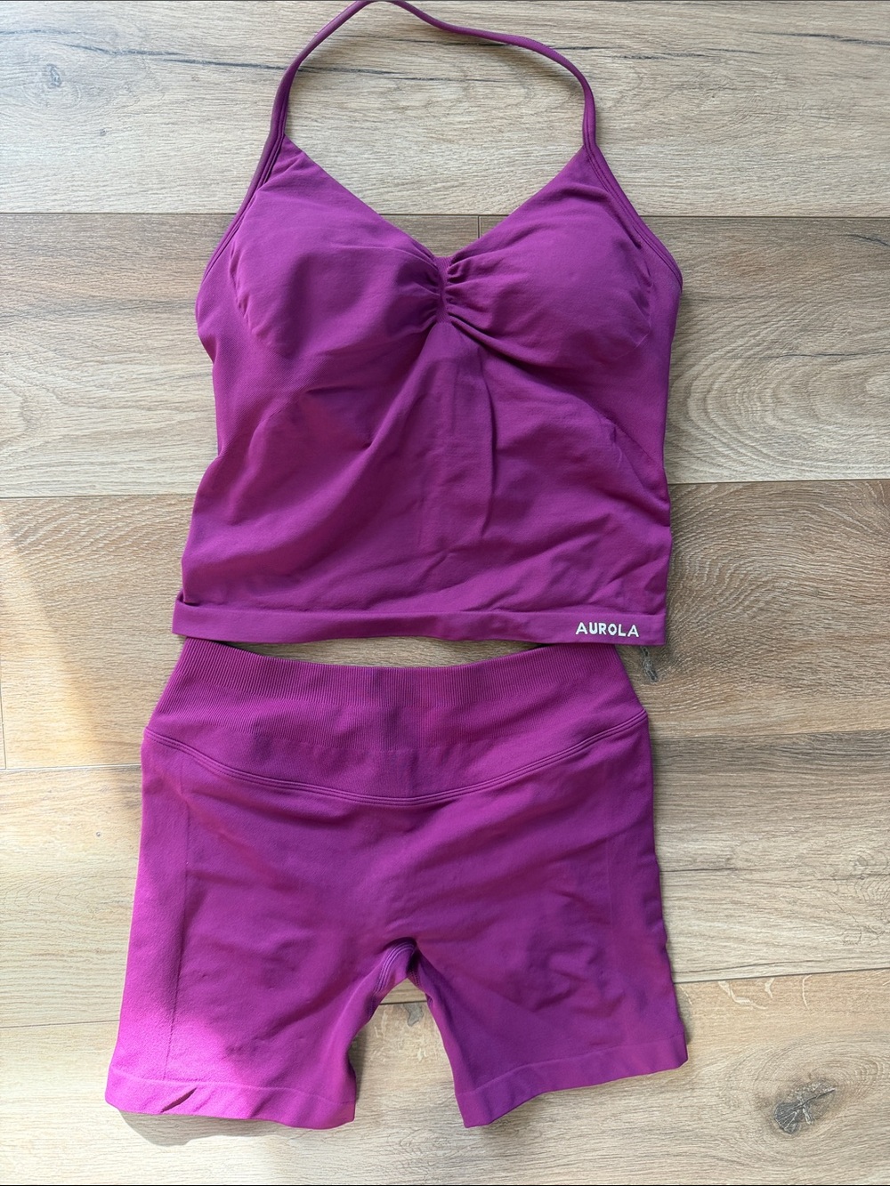 Women's Aurola  Bra halter top and shorts
